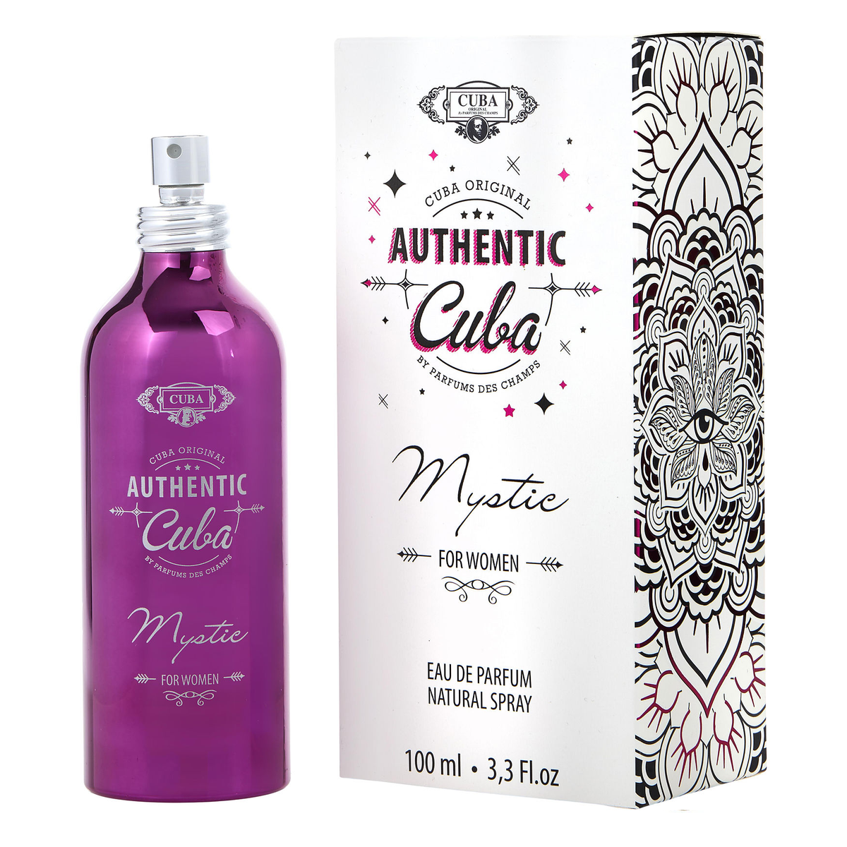 Authentic Mystic by Cuba Paris 100ml EDP for Women - Perfume NZ is the leading wholesale distributor of brand name perfumes and fragrances in New Zealand.