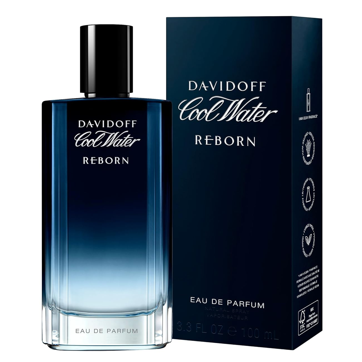 Cool Water Reborn by Davidoff 100ml EDP for Men - Perfume NZ is the leading wholesale distributor of brand name perfumes and fragrances in New Zealand.