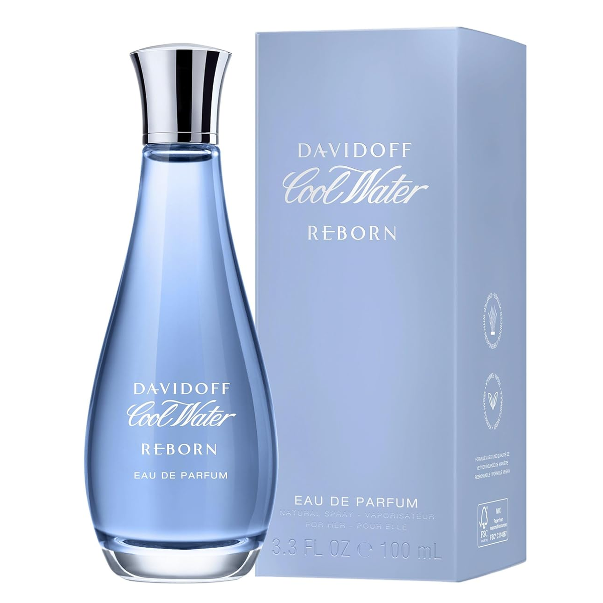 Cool Water Reborn by Davidoff 100ml EDP for Women - Perfume NZ is the leading wholesale distributor of brand name perfumes and fragrances in New Zealand.