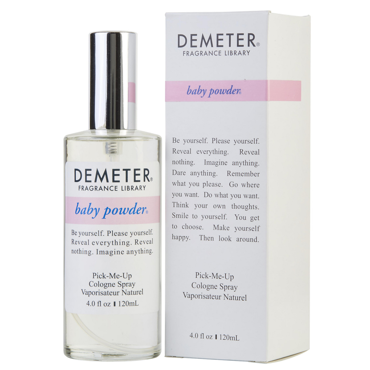 Baby Powder by Demeter 120ml Cologne Spray - Perfume NZ is the leading wholesale distributor of brand name perfumes and fragrances in New Zealand.