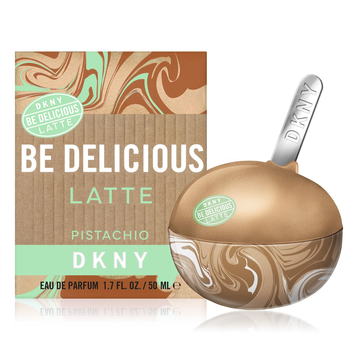 Be Delicious Latte Pistachio by DKNY 50ml EDP - Perfume NZ is the leading wholesale distributor of brand name perfumes and fragrances in New Zealand.