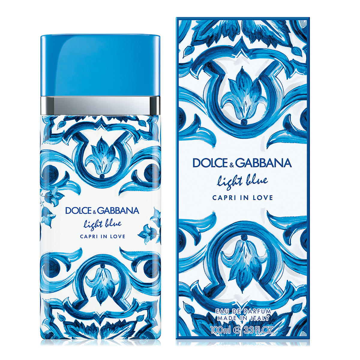 Light Blue Capri In Love by D&amp;G 100ml EDP for Women - Perfume NZ is the leading wholesale distributor of brand name perfumes and fragrances in New Zealand.