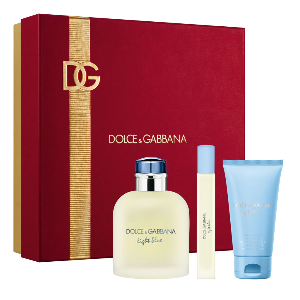 Light Blue by Dolce &amp; Gabbana 125ml EDT 3 Piece Gift Set - Perfume NZ is the leading wholesale distributor of brand name perfumes and fragrances in New Zealand.