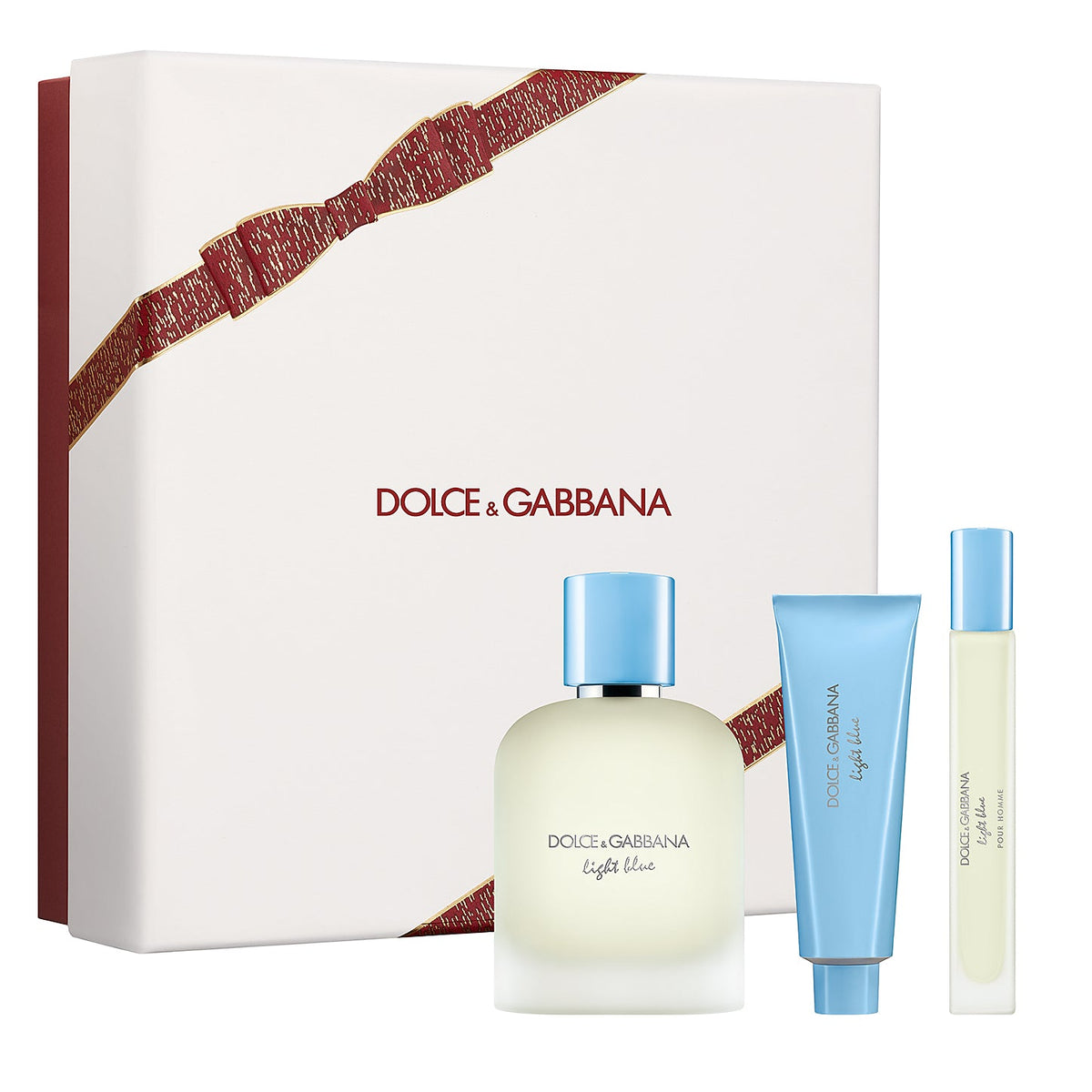 Light Blue by Dolce &amp; Gabbana 100ml EDT 3 Piece Gift Set for Men - Perfume NZ is the leading wholesale distributor of brand name perfumes and fragrances in New Zealand.