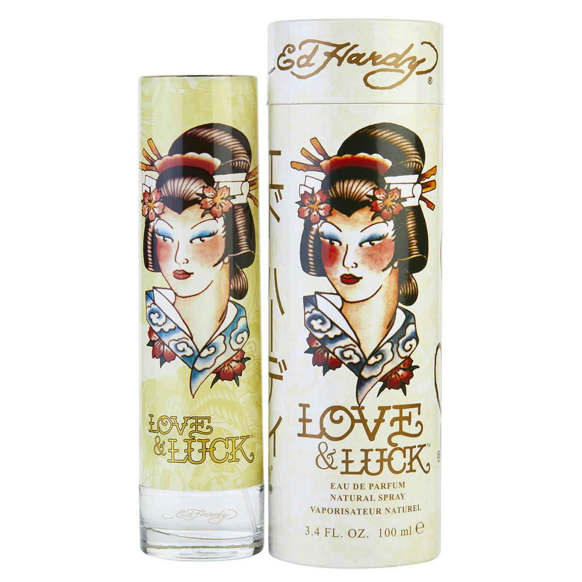 Ed Hardy Love &amp; Luck by Christian Audigier 100ml EDP - Perfume NZ is the leading wholesale distributor of brand name perfumes and fragrances in New Zealand.
