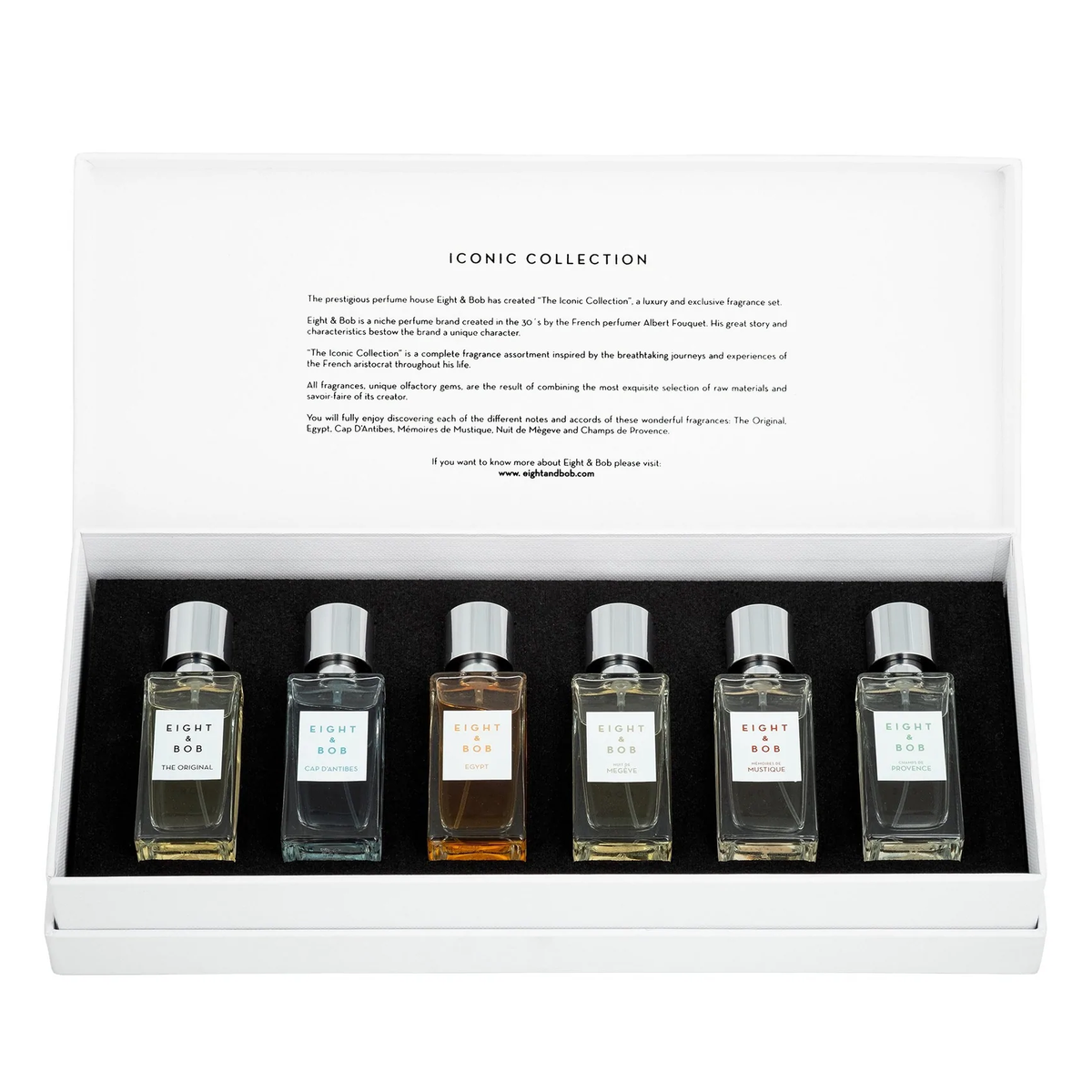 Eight &amp; Bob Iconic Collection 6x 30ml EDP Gift Set - Perfume NZ is the leading wholesale distributor of brand name perfumes and fragrances in New Zealand.