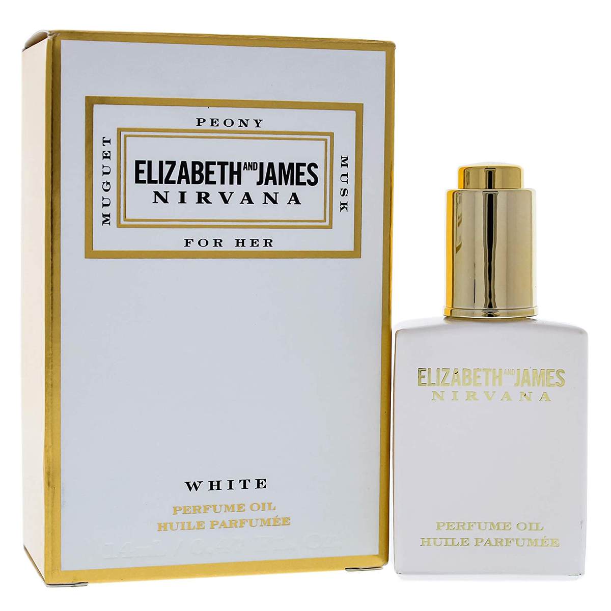 Nirvana White by Elizabeth &amp; James 14ml Perfume Oil - Perfume NZ is the leading wholesale distributor of brand name perfumes and fragrances in New Zealand.