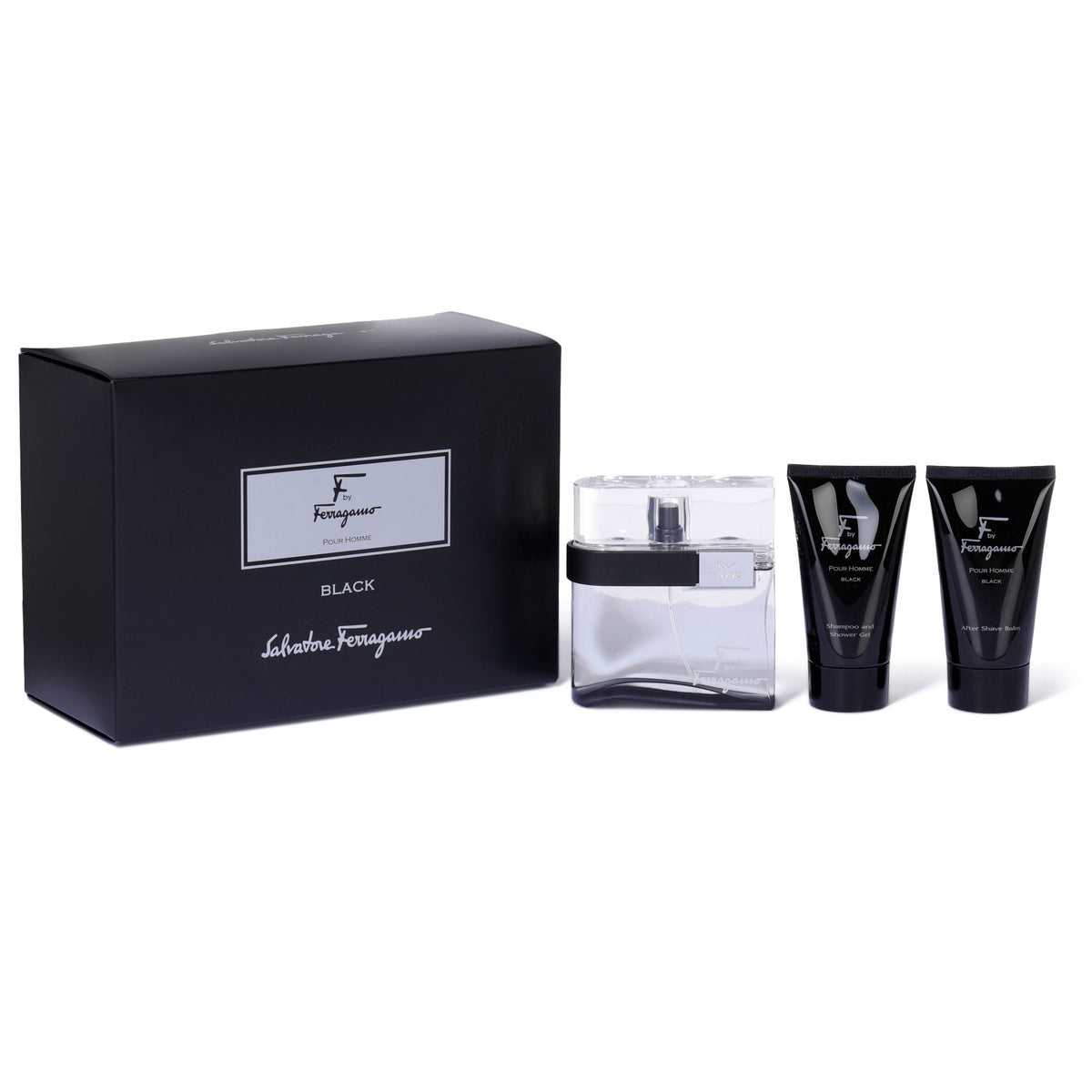 F Black by Salvatore Ferragamo 100ml EDT 3 Piece Gift Set - Perfume NZ is the leading wholesale distributor of brand name perfumes and fragrances in New Zealand.