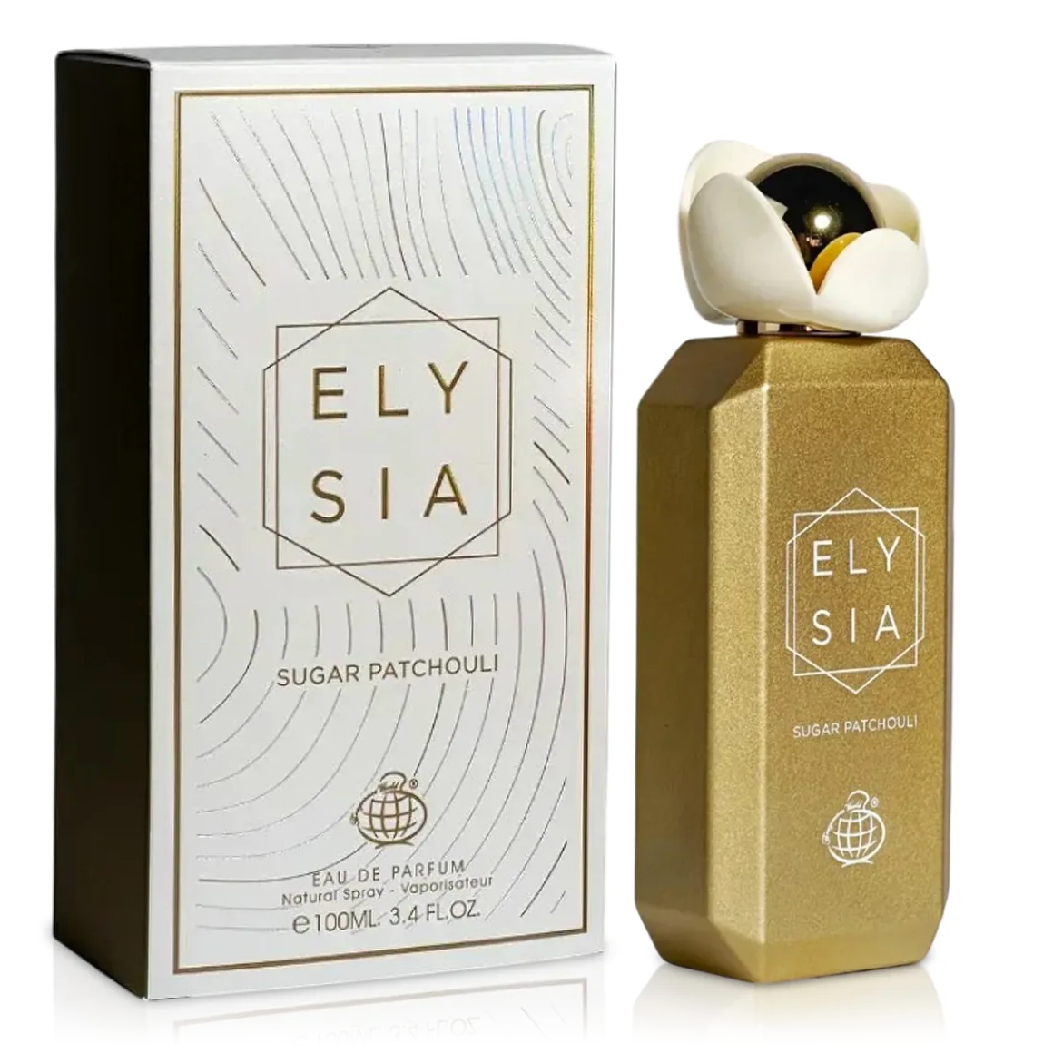 Elysia Sugar Patchouli by Fragrance World 100ml EDP - Perfume NZ is the leading wholesale distributor of brand name perfumes and fragrances in New Zealand.