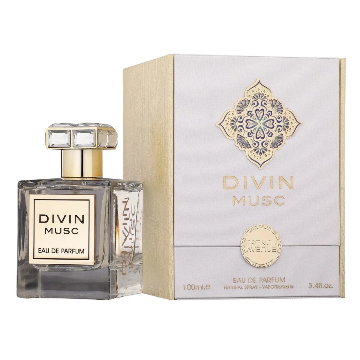 Divin Musc by French Avenue 100ml EDP - Perfume NZ is the leading wholesale distributor of brand name perfumes and fragrances in New Zealand.