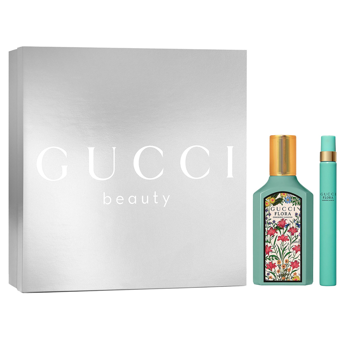 Gucci Flora Gorgeous Jasmine 50ml EDP 2pc Gift Set - Perfume NZ is the leading wholesale distributor of brand name perfumes and fragrances in New Zealand.