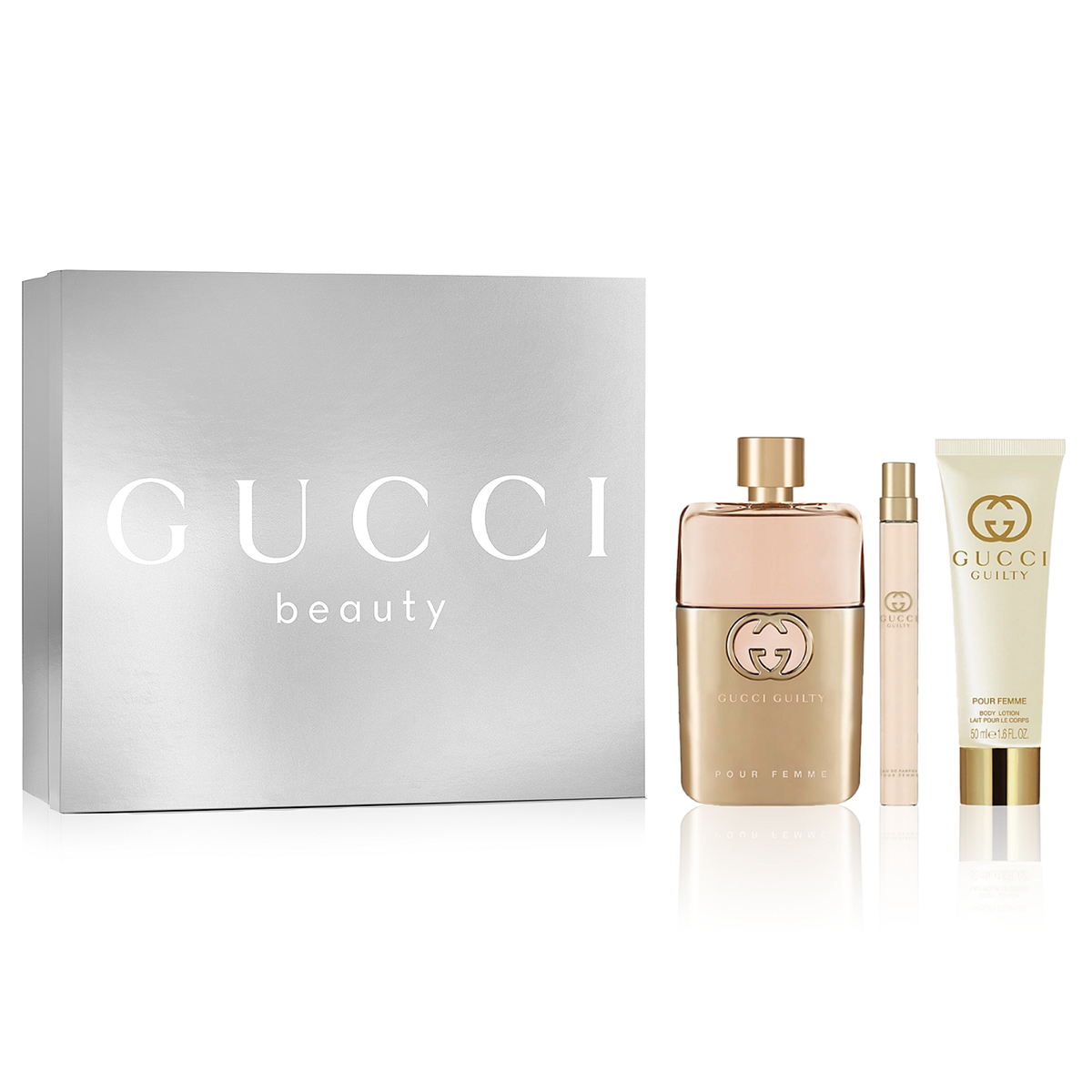 Gucci Guilty Femme by Gucci 90ml EDP 3 Piece Gift Set - Perfume NZ is the leading wholesale distributor of brand name perfumes and fragrances in New Zealand.