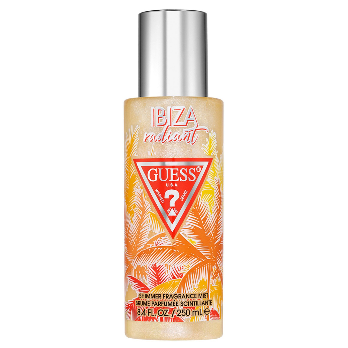 Guess Ibiza Radiant 250ml Shimmer Fragrance Mist - Perfume NZ is the leading wholesale distributor of brand name perfumes and fragrances in New Zealand.