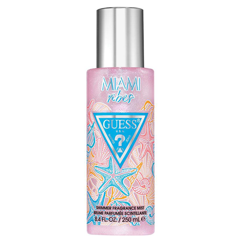 Guess Miami Vibes 250ml Shimmer Fragrance Mist - Perfume NZ is the leading wholesale distributor of brand name perfumes and fragrances in New Zealand.