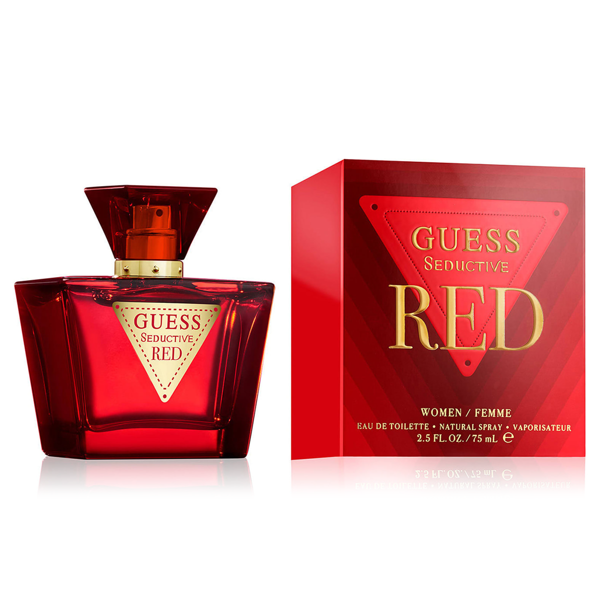 Guess Seductive Red by Guess 75ml EDT for Women - Perfume NZ is the leading wholesale distributor of brand name perfumes and fragrances in New Zealand.