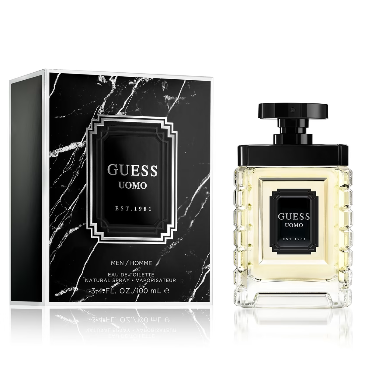 Guess Uomo by Guess 100ml EDT for Men - Perfume NZ is the leading wholesale distributor of brand name perfumes and fragrances in New Zealand.