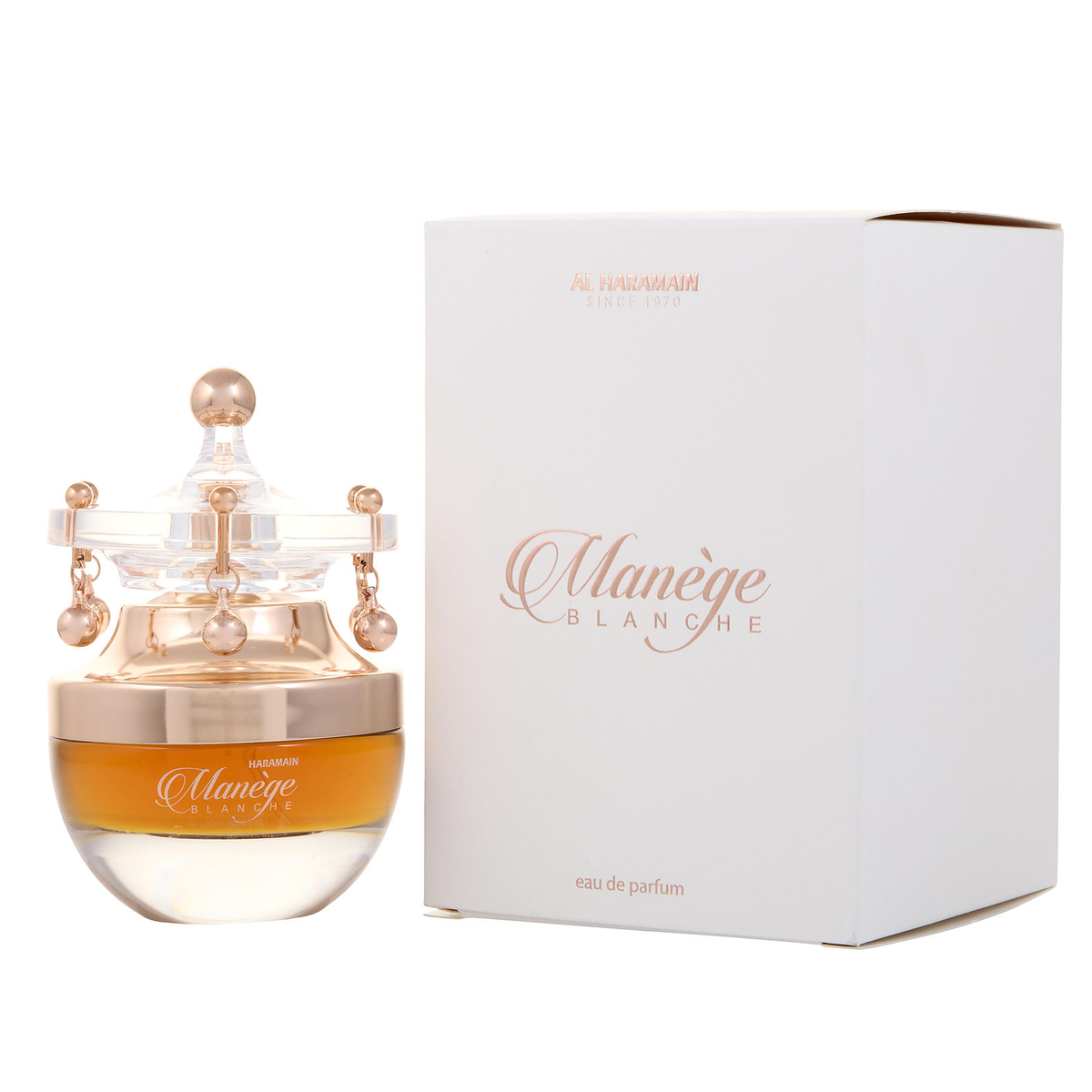 Manege Blanche by Al Haramain 75ml EDP for Women - Perfume NZ is the leading wholesale distributor of brand name perfumes and fragrances in New Zealand.