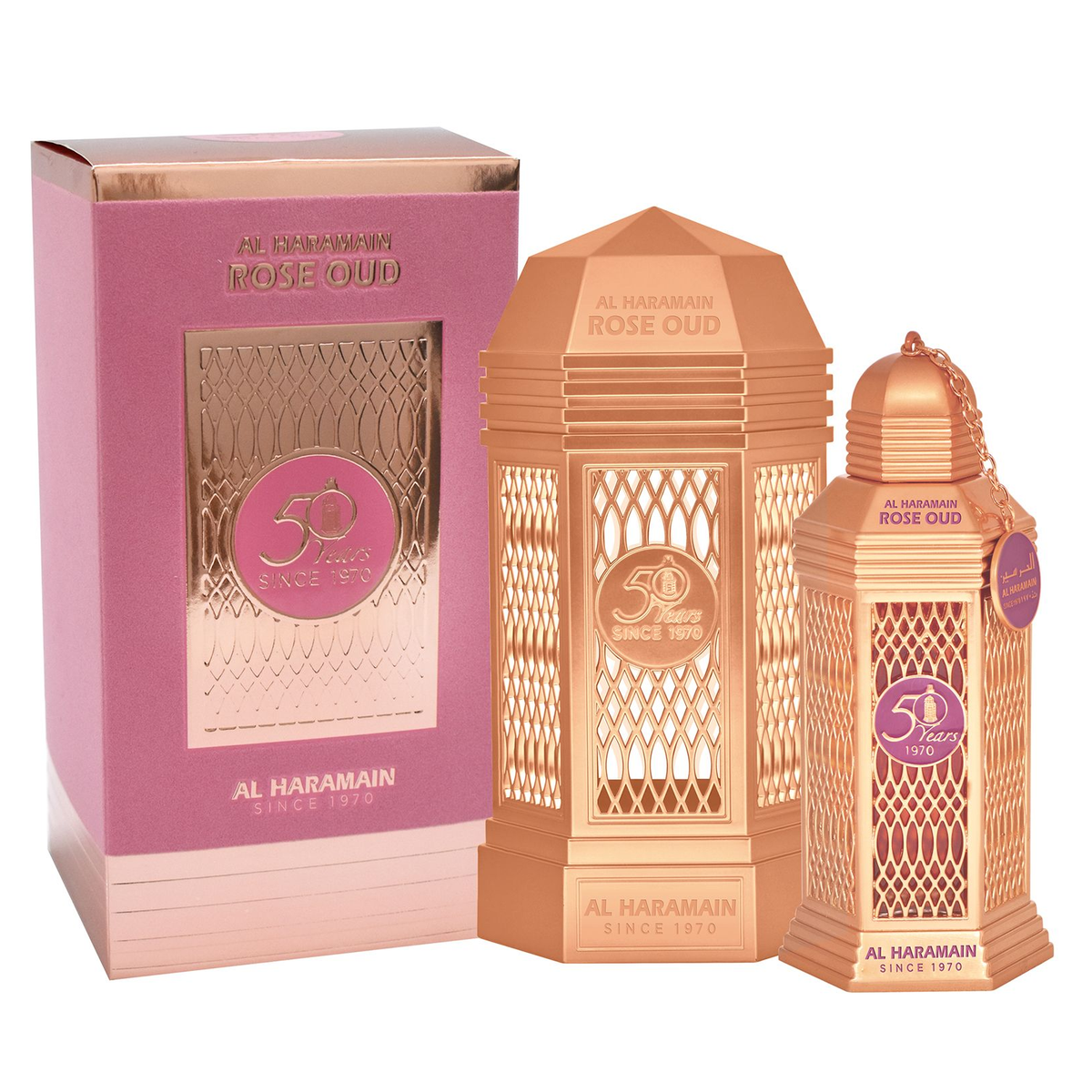 Rose Oud by Al Haramain 100ml EDP - Perfume NZ is the leading wholesale distributor of brand name perfumes and fragrances in New Zealand.