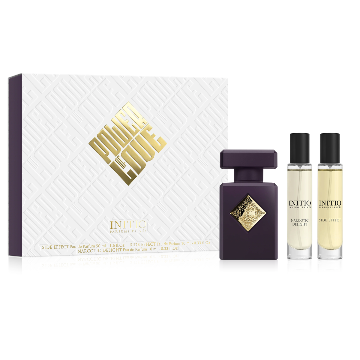 Side Effect by Initio Parfums 50ml EDP 3 Piece Gift Set - Perfume NZ is the leading wholesale distributor of brand name perfumes and fragrances in New Zealand.