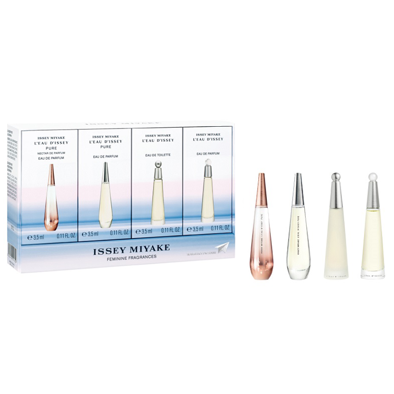 Issey Miyake Perfume Collection 4 Piece Gift Set for Women - Perfume NZ is the leading wholesale distributor of brand name perfumes and fragrances in New Zealand.