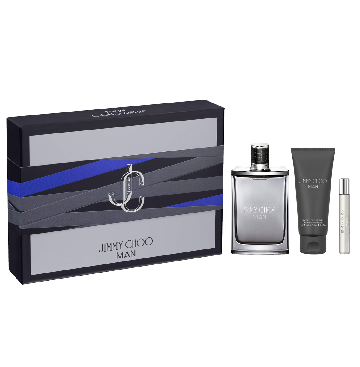 Jimmy Choo Man 100ml EDT 3 Piece Gift Set - Perfume NZ is the leading wholesale distributor of brand name perfumes and fragrances in New Zealand.