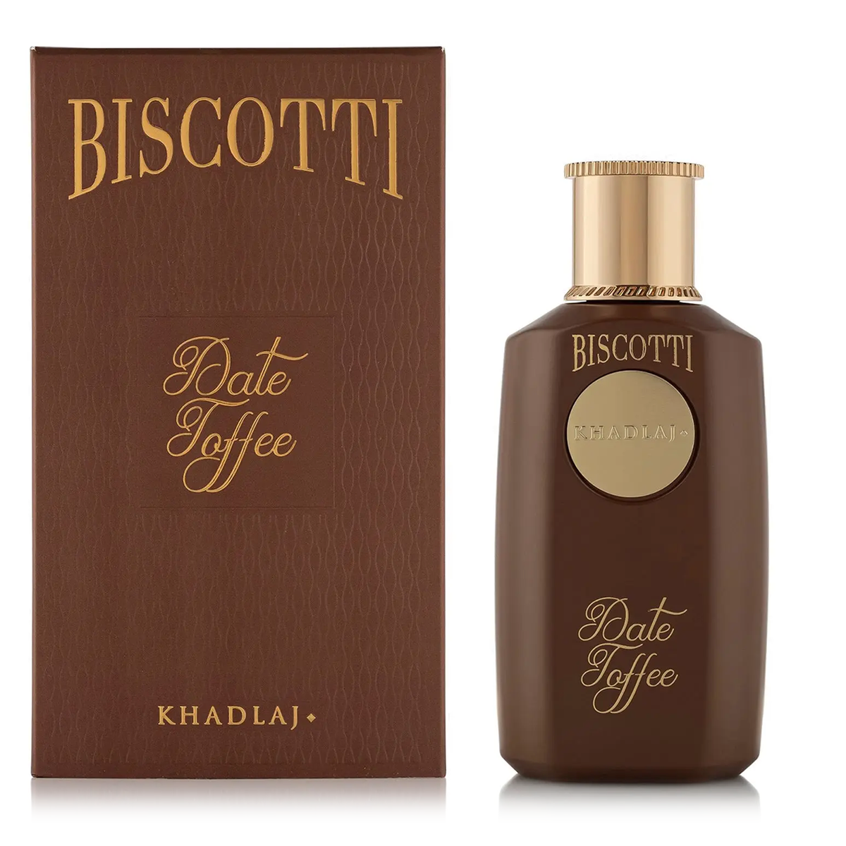 Biscotti Date Toffee by Khadlaj 100ml EDP - Perfume NZ is the leading wholesale distributor of brand name perfumes and fragrances in New Zealand.