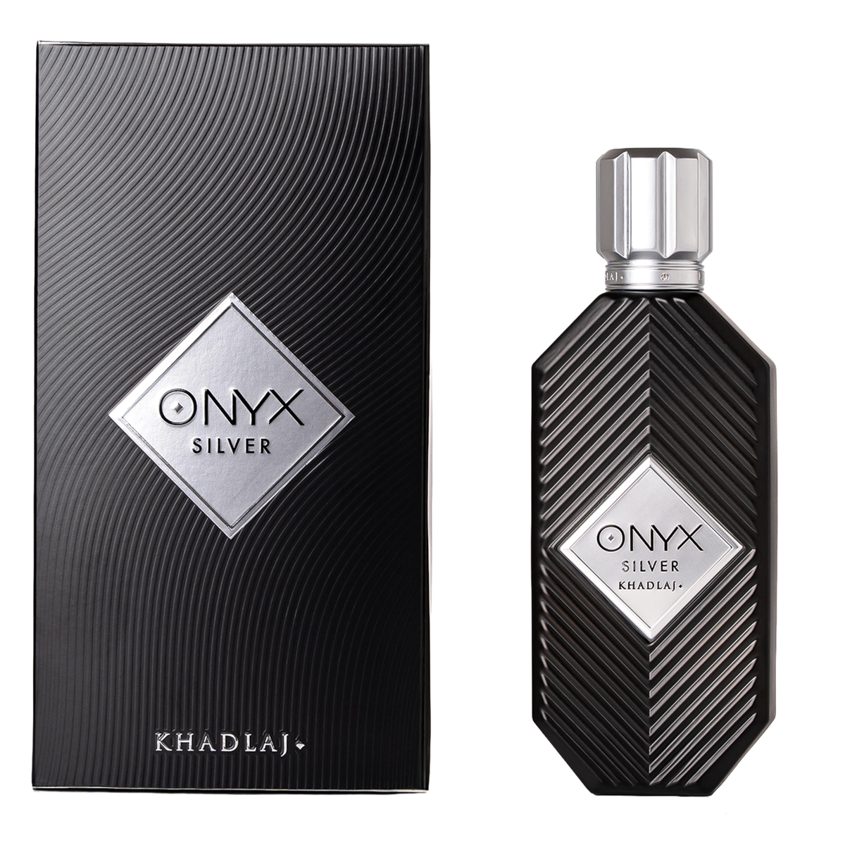 Onyx Silver by Khadlaj 100ml EDP - Perfume NZ is the leading wholesale distributor of brand name perfumes and fragrances in New Zealand.