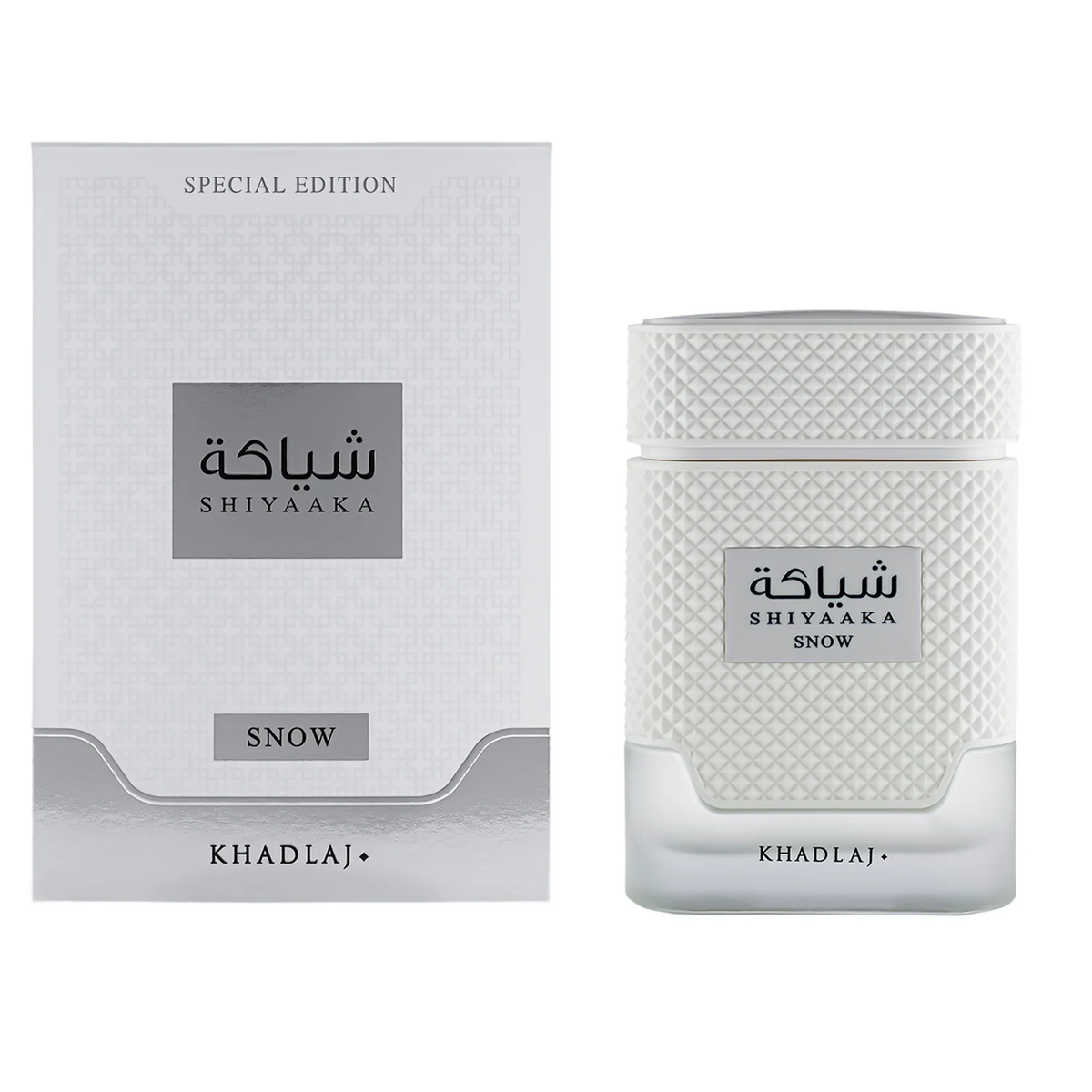 Shiyaaka Snow by Khadlaj 100ml EDP - Perfume NZ is the leading wholesale distributor of brand name perfumes and fragrances in New Zealand.