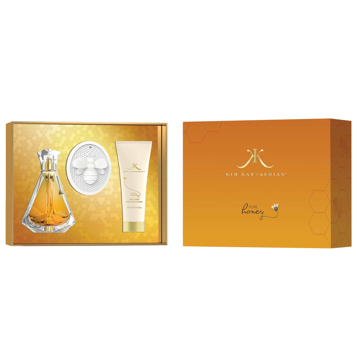 Pure Honey by Kim Kardashian 100ml EDP 3 Piece Gift Set - Perfume NZ is the leading wholesale distributor of brand name perfumes and fragrances in New Zealand.