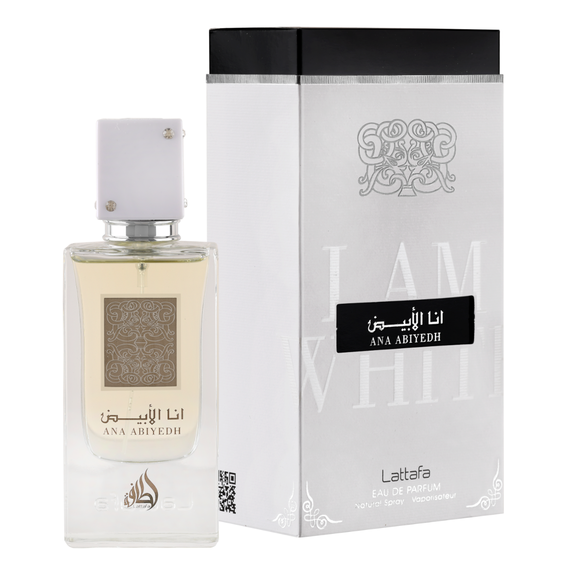 Ana Abiyedh by Lattafa 60ml EDP - Perfume NZ is the leading wholesale distributor of brand name perfumes and fragrances in New Zealand.