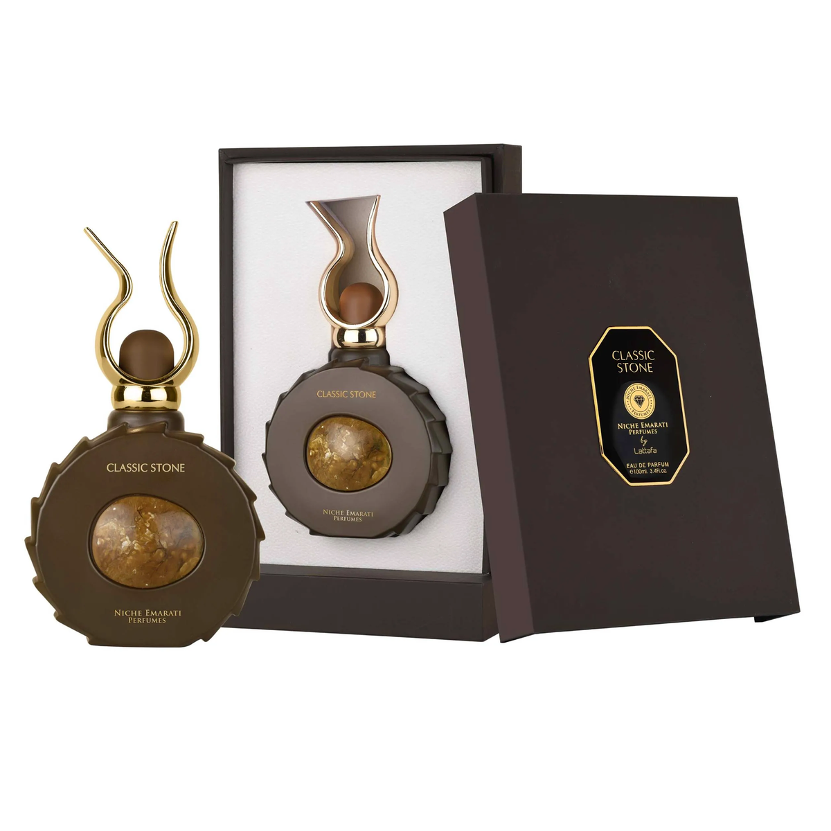 Niche Emarati Classic Stone by Lattafa 100ml EDP - Perfume NZ is the leading wholesale distributor of brand name perfumes and fragrances in New Zealand.