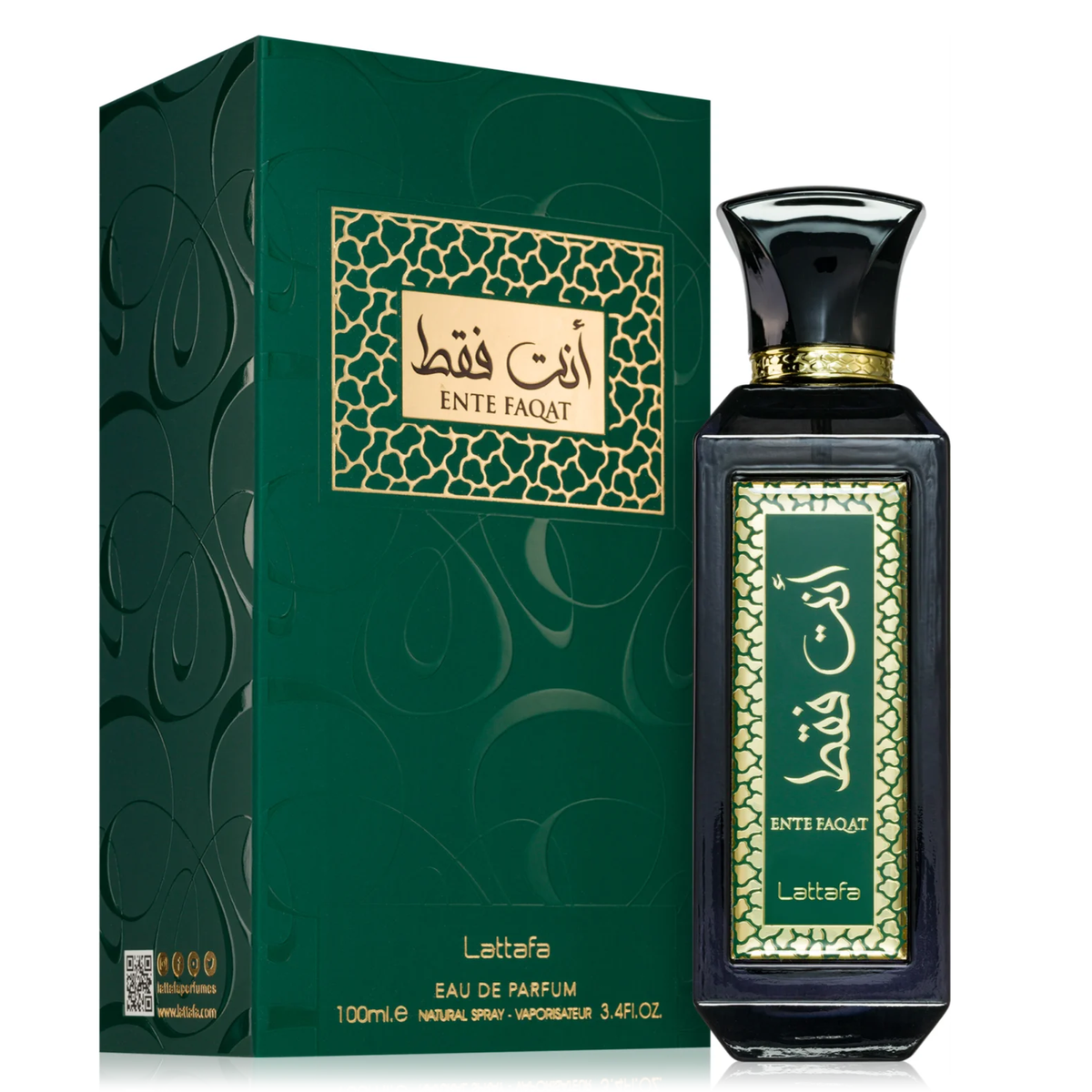 Ente Faqat by Lattafa 100ml EDP - Perfume NZ is the leading wholesale distributor of brand name perfumes and fragrances in New Zealand.