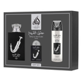 Ishq Al Shuyukh Silver by Lattafa 100ml EDP 3 Piece Gift Set - Perfume NZ is the leading wholesale distributor of brand name perfumes and fragrances in New Zealand.