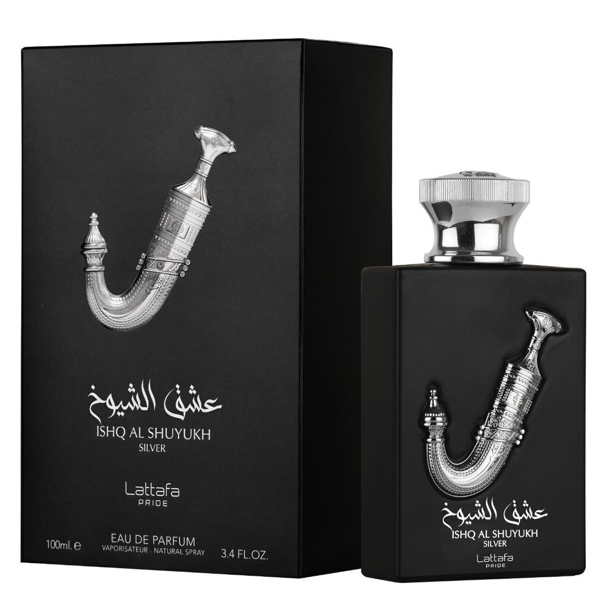 Ishq Al Shuyukh Silver by Lattafa 100ml EDP - Perfume NZ is the leading wholesale distributor of brand name perfumes and fragrances in New Zealand.