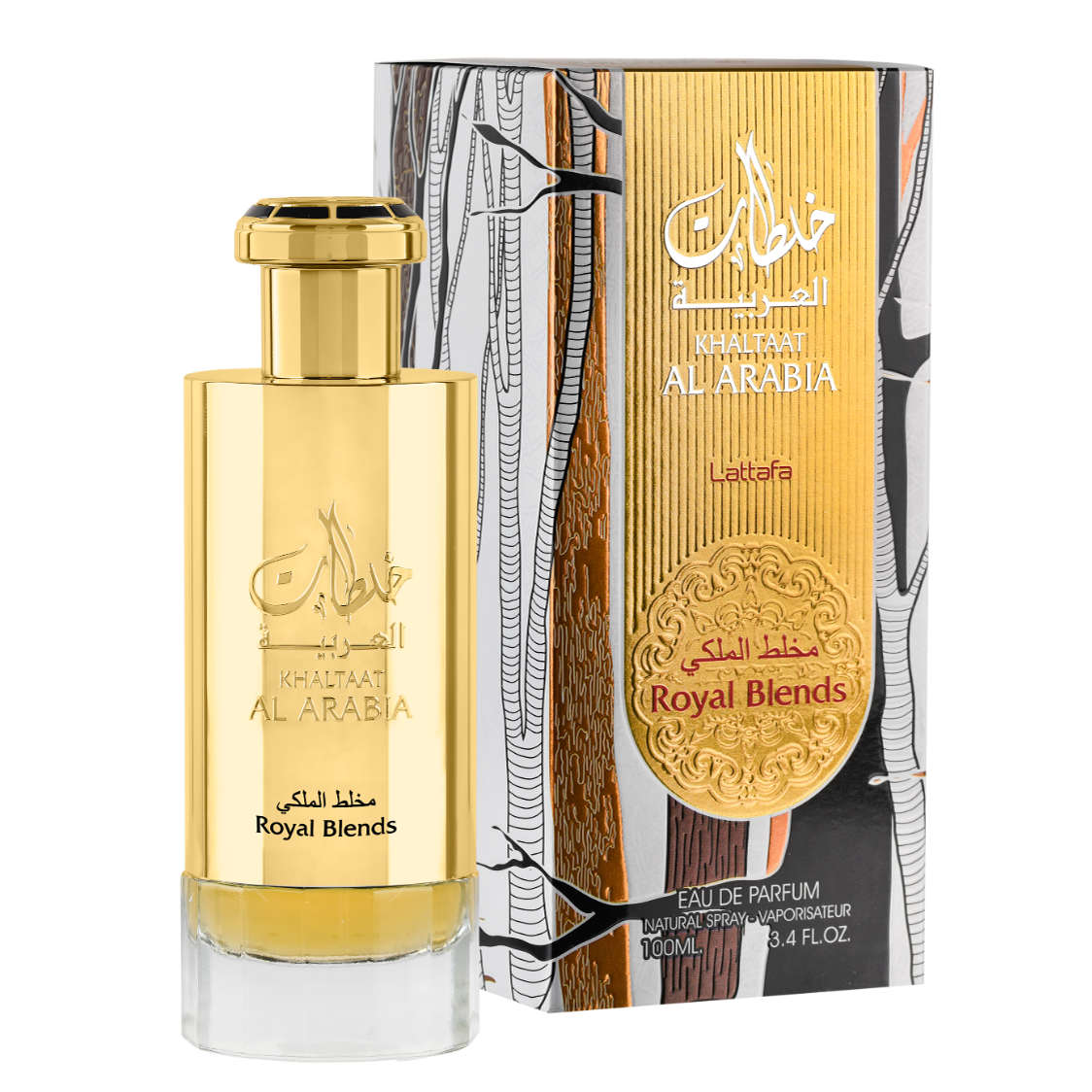 Khaltaat Al Arabia Royal Blends by Lattafa 100ml EDP - Perfume NZ is the leading wholesale distributor of brand name perfumes and fragrances in New Zealand.