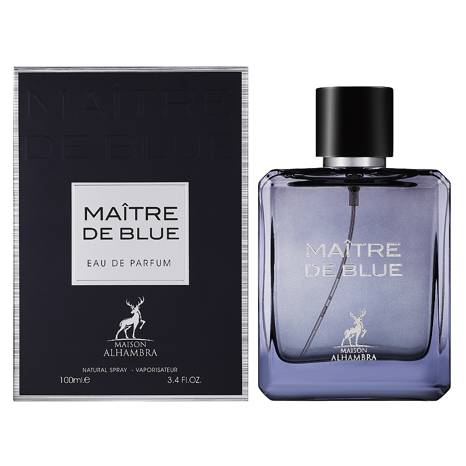 Maitre De Blue by Alhambra 100ml EDP - Perfume NZ is the leading wholesale distributor of brand name perfumes and fragrances in New Zealand.