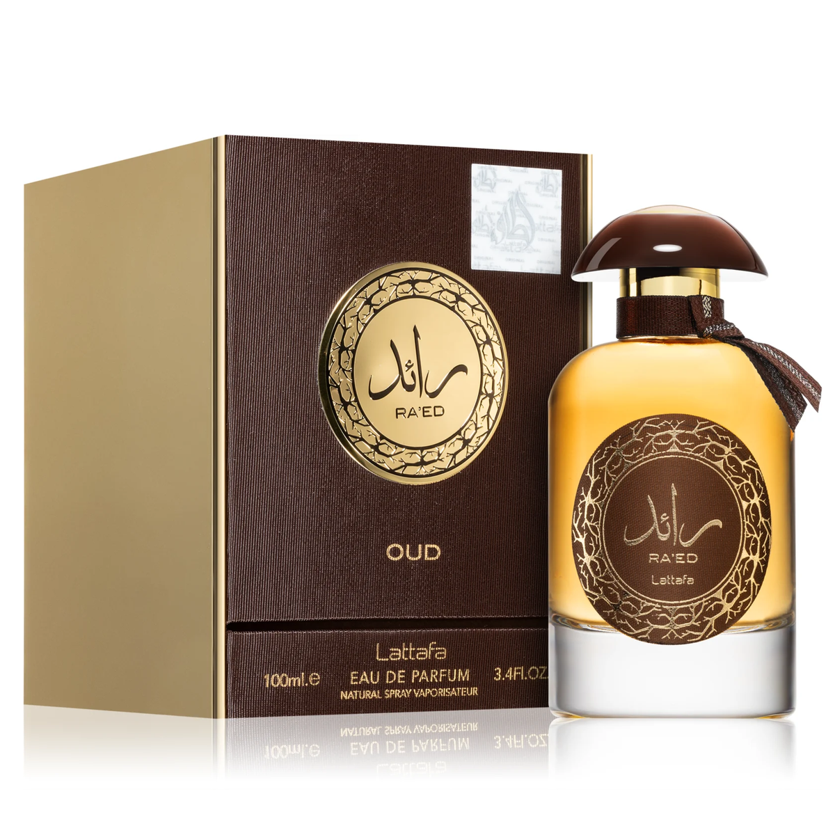 Ra'ed Oud by Lattafa 100ml EDP - Perfume NZ is the leading wholesale distributor of brand name perfumes and fragrances in New Zealand.