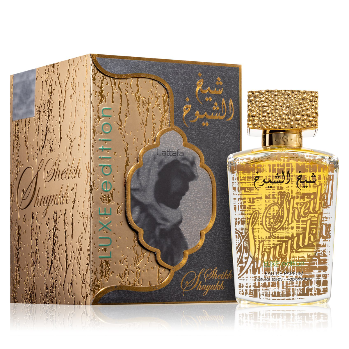Sheikh Al Shuyukh Luxe Edition by Lattafa 100ml EDP - Perfume NZ is the leading wholesale distributor of brand name perfumes and fragrances in New Zealand.