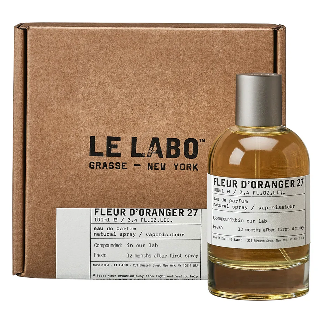 Fleur D'Oranger 27 by Le Labo 100ml EDP - Perfume NZ is the leading wholesale distributor of brand name perfumes and fragrances in New Zealand.