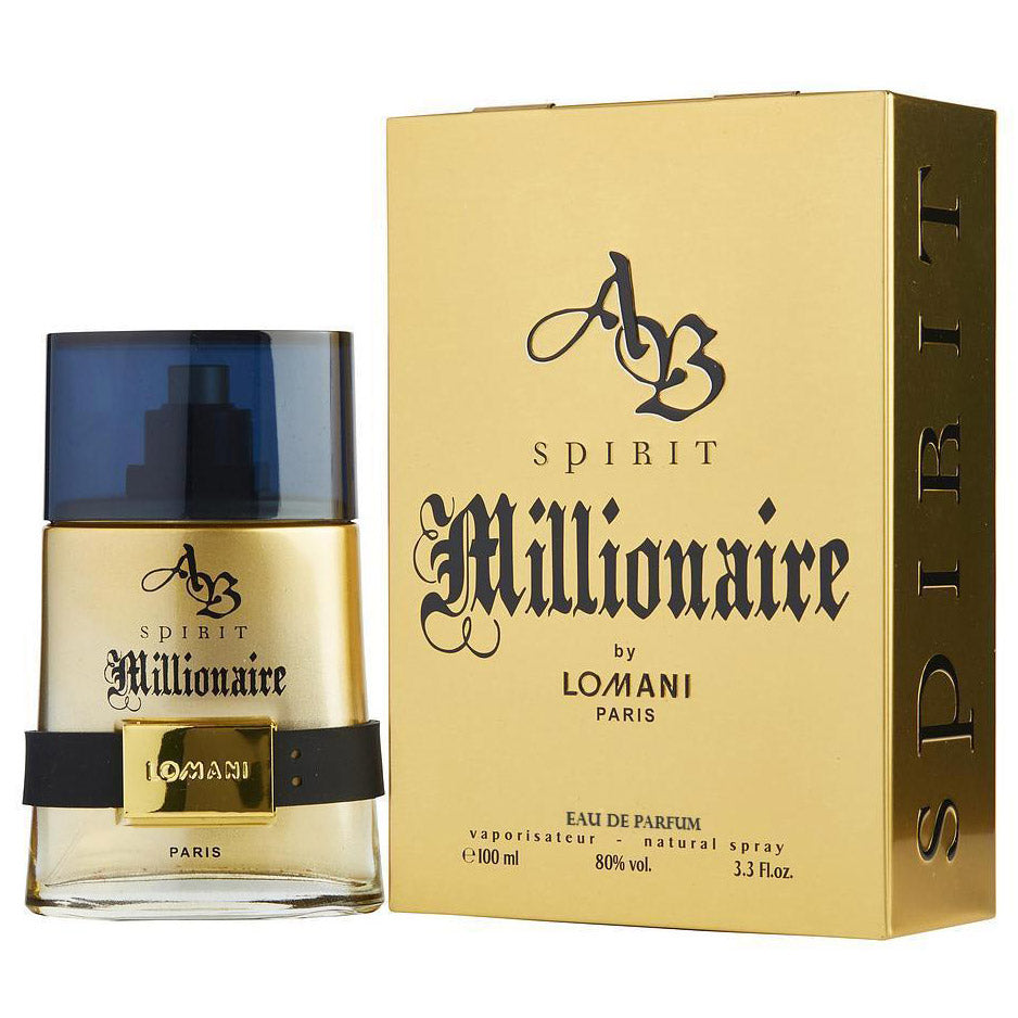 AB Spirit Millionaire by Lomani 100ml EDP for Men - Perfume NZ is the leading wholesale distributor of brand name perfumes and fragrances in New Zealand.