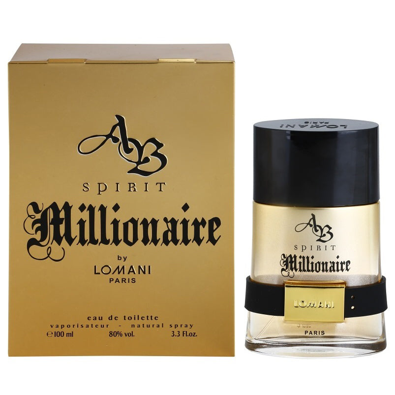 AB Spirit Millionaire by Lomani Paris 100ml EDT - Perfume NZ is the leading wholesale distributor of brand name perfumes and fragrances in New Zealand.