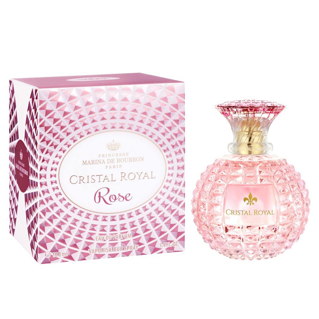 Cristal Royal Rose by Marina De Bourbon 100ml EDP - Perfume NZ is the leading wholesale distributor of brand name perfumes and fragrances in New Zealand.