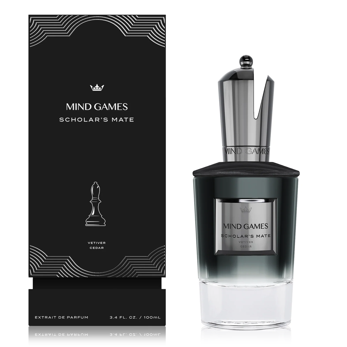 Scholar's Mate by Mind Games 100ml Extrait De Parfum - Perfume NZ is the leading wholesale distributor of brand name perfumes and fragrances in New Zealand.