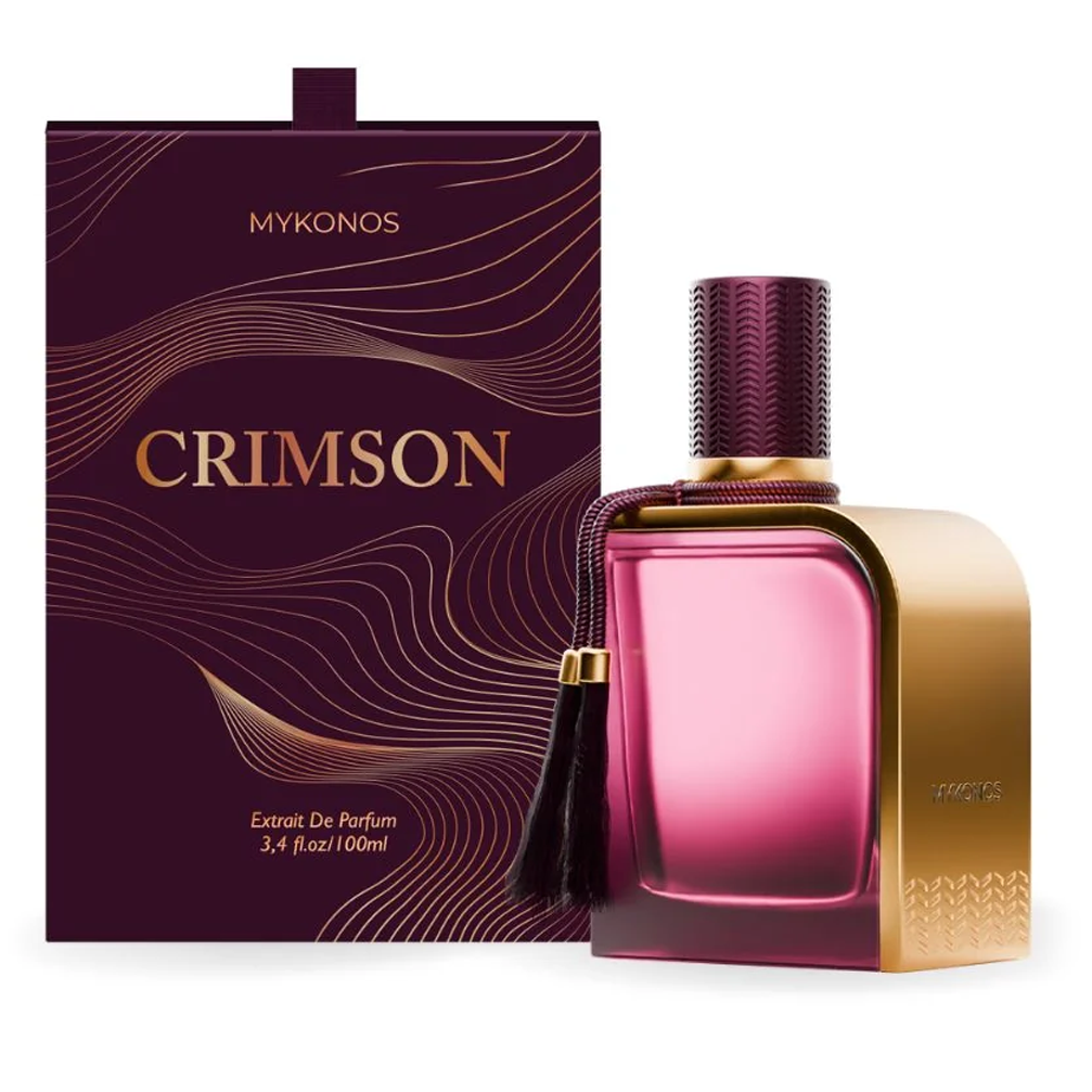 Crimson by Mykonos 100ml Extrait De Parfum - Perfume NZ is the leading wholesale distributor of brand name perfumes and fragrances in New Zealand.