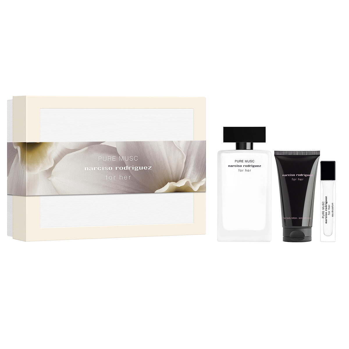 Pure Musc by Narciso Rodriguez 100ml EDP 3 Piece Gift Set - Perfume NZ is the leading wholesale distributor of brand name perfumes and fragrances in New Zealand.