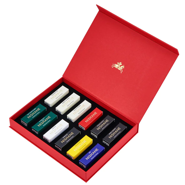 Nishane Discovery Collection 12 Piece Gift Set - Perfume NZ is the leading wholesale distributor of brand name perfumes and fragrances in New Zealand.