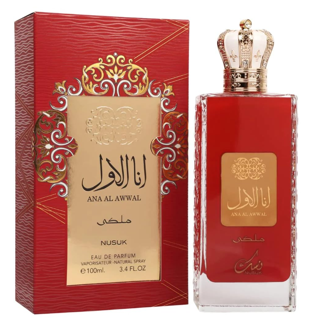 Ana Al Awwal Malaki by Nusuk 100ml EDP - Perfume NZ is the leading wholesale distributor of brand name perfumes and fragrances in New Zealand.