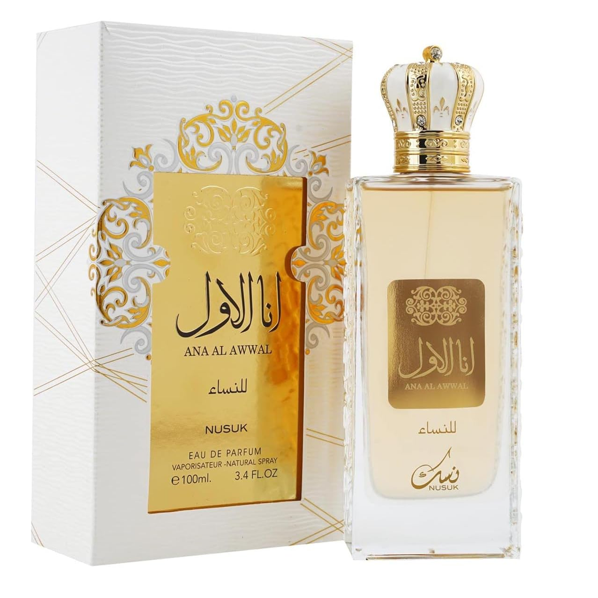 Ana Al Awwal by Nusuk 100ml EDP - Perfume NZ is the leading wholesale distributor of brand name perfumes and fragrances in New Zealand.