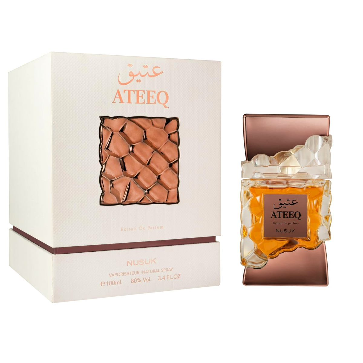 Ateeq by Nusuk 100ml Extrait De Parfum - Perfume NZ is the leading wholesale distributor of brand name perfumes and fragrances in New Zealand.
