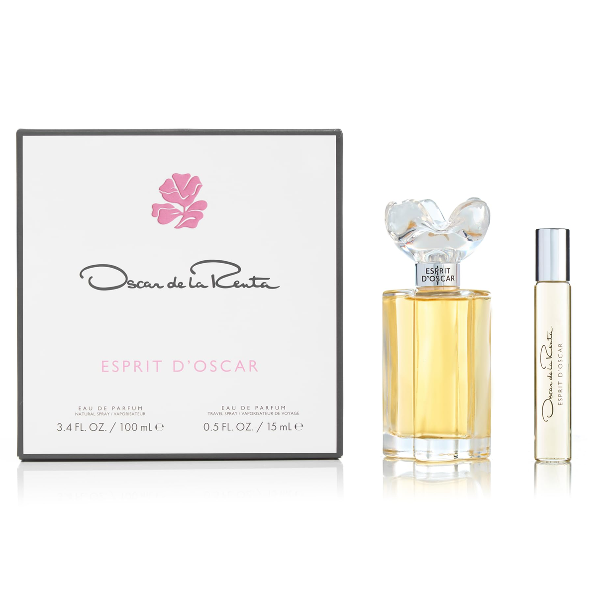 Esprit d'Oscar by Oscar De La Renta 100ml EDP 2 Piece Gift Set - Perfume NZ is the leading wholesale distributor of brand name perfumes and fragrances in New Zealand.